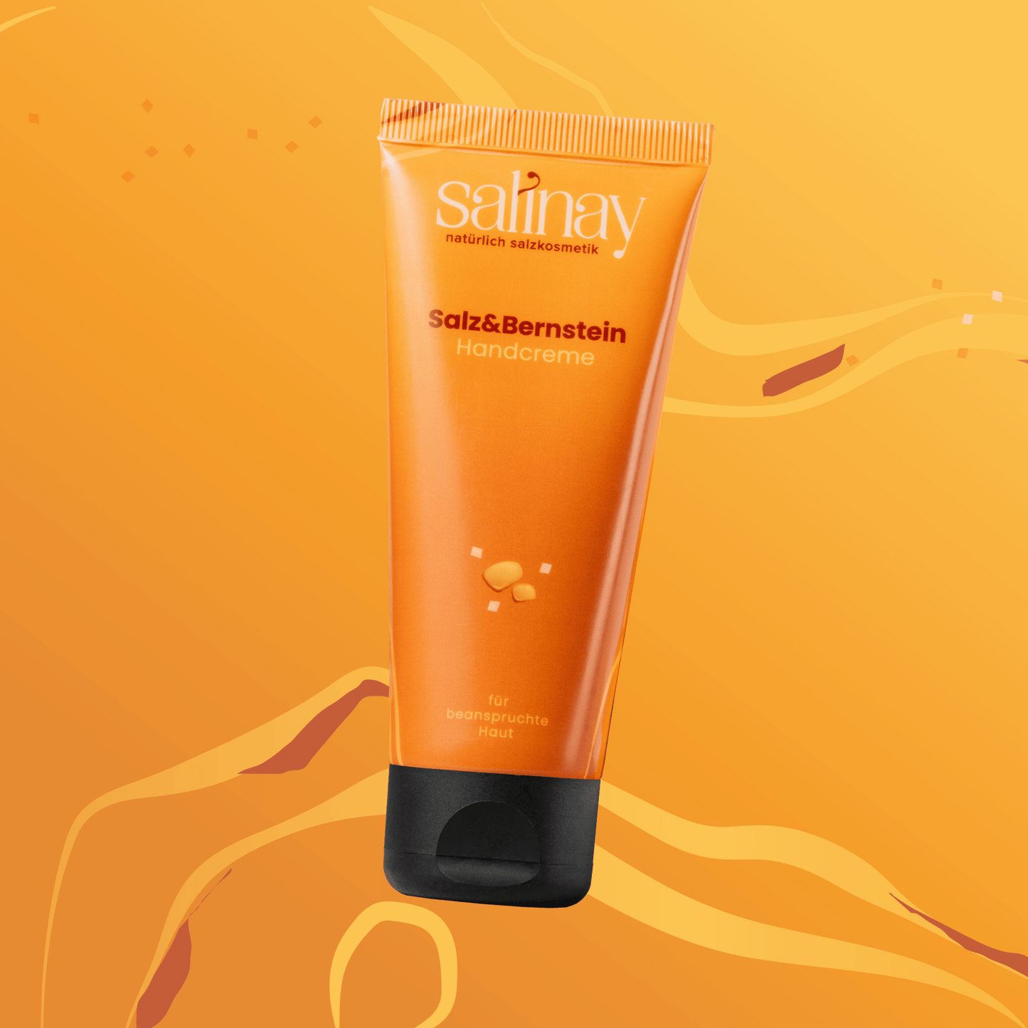 handcreme mit salz und bernstein von salinay salzkosmetik